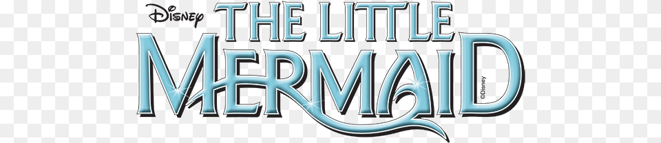 Mti The Little Mermaid Logo Little Mermaid, Book, Publication, Text, Dynamite Free Png