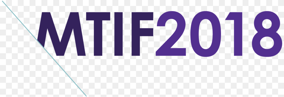Mtif 2018 Logo Color Parallel, Number, Symbol, Text Free Transparent Png