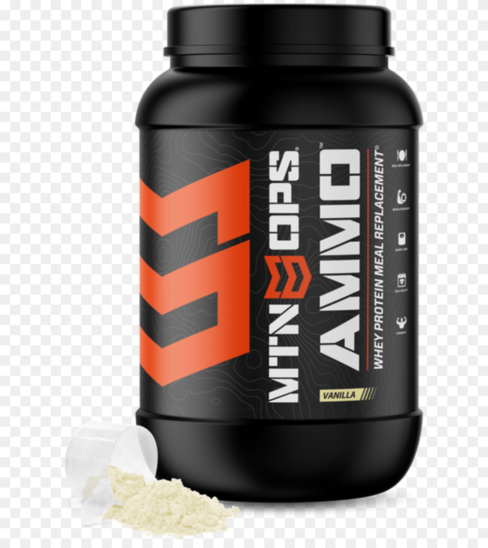 Mtn Ops Magnum Whey, Bottle, Shaker, Powder Free Png