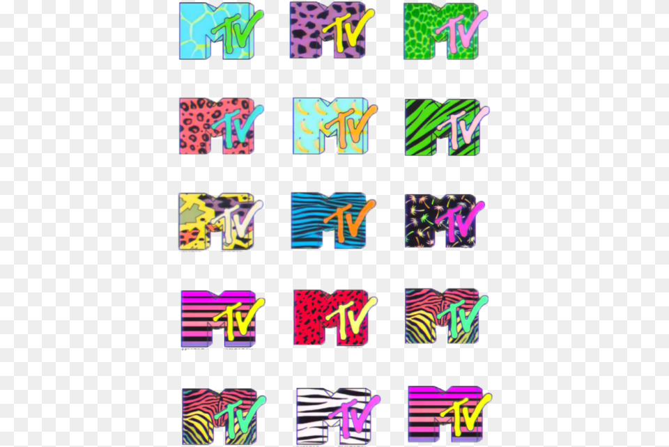 Mtv And Transparent Mtv Logo, Art, Collage, Purple, Text Png Image