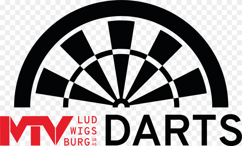 Mtv Darts Logo Dart Board Black And White, Game Free Transparent Png
