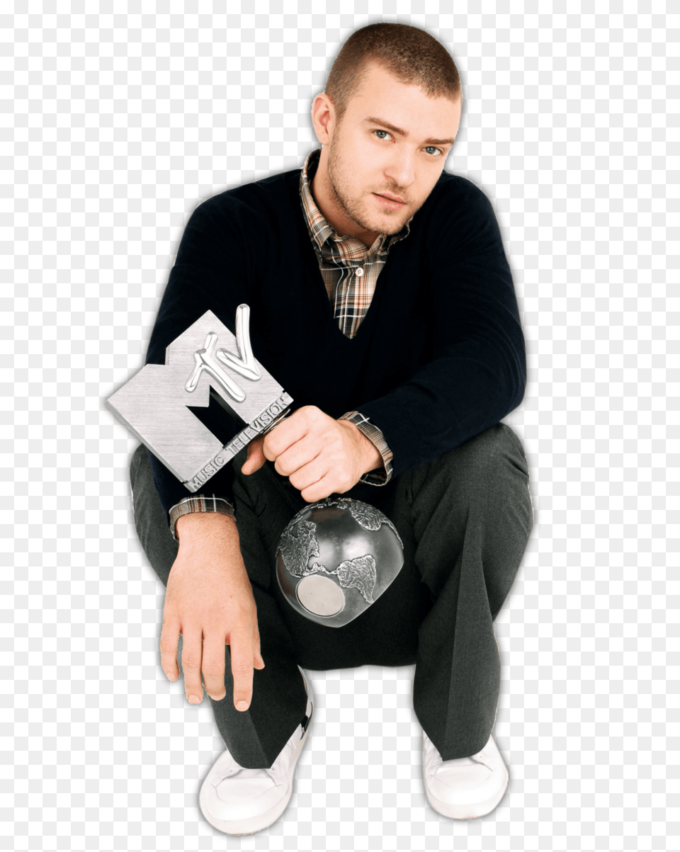 Mtv Justin Timberlake Justin Timberlake Sit, Sitting, Person, Hand, Finger Free Png