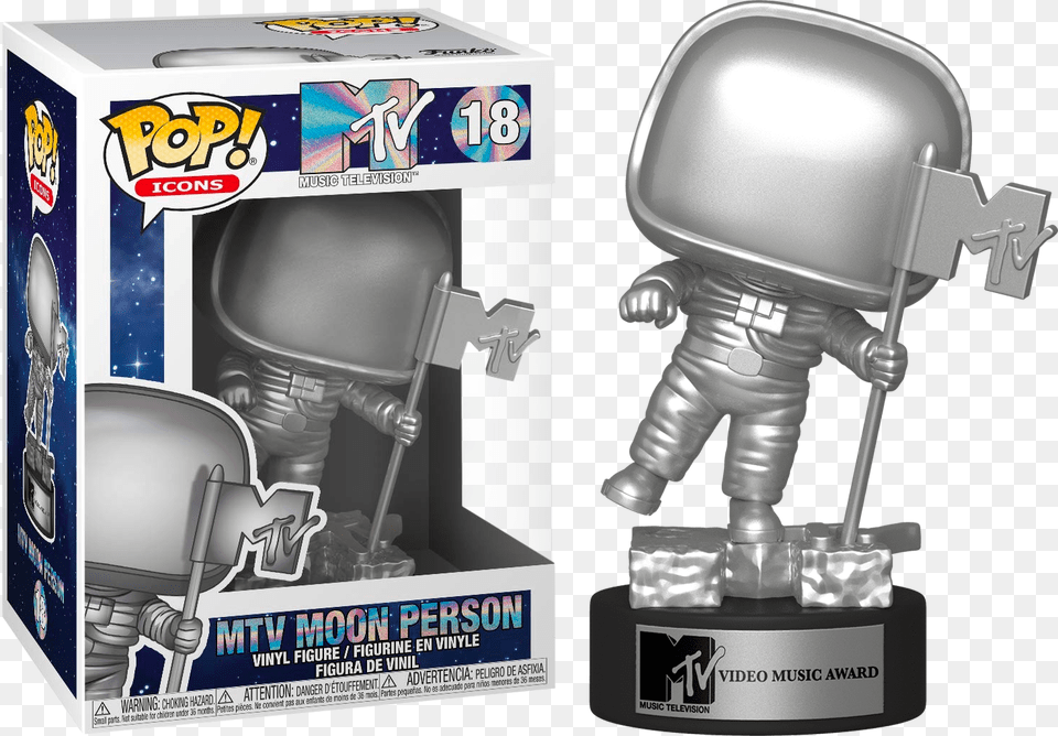 Mtv Moon Person Funko, Helmet, Toy, American Football, Football Free Png Download
