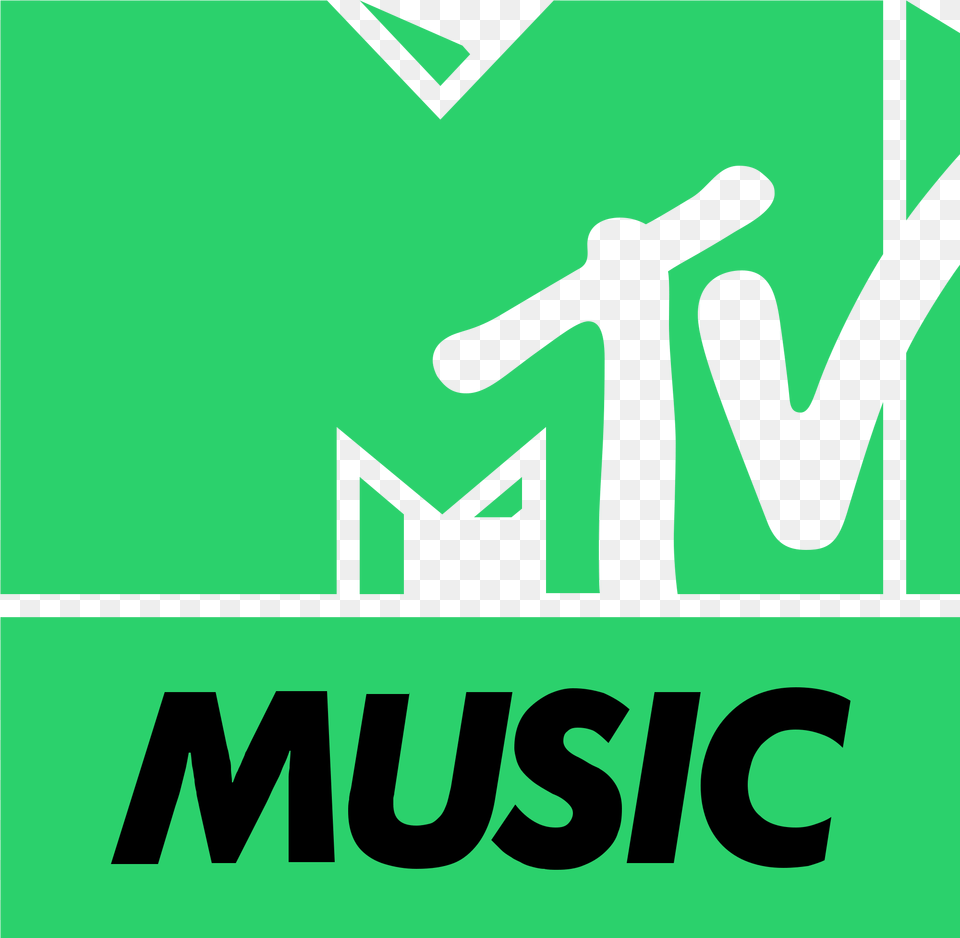 Mtv Music Logo Download Mtv Live Hd, Green, People, Person, Text Free Png