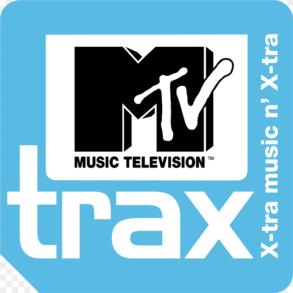 Mtv Trax Logo Text, Person Free Transparent Png