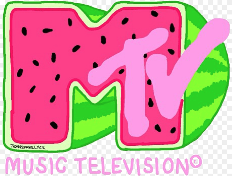 Mtv Watermelon, Cream, Dessert, Food, Icing Png Image