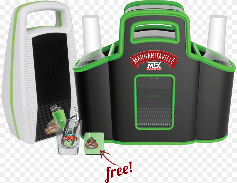 Mtx Margaritaville Audio Bluetooth Concert Caddy Party Margaritaville Audio Mvaccpp1wg Concert Caddy Party, Appliance, Bottle, Cooler, Device Free Png Download