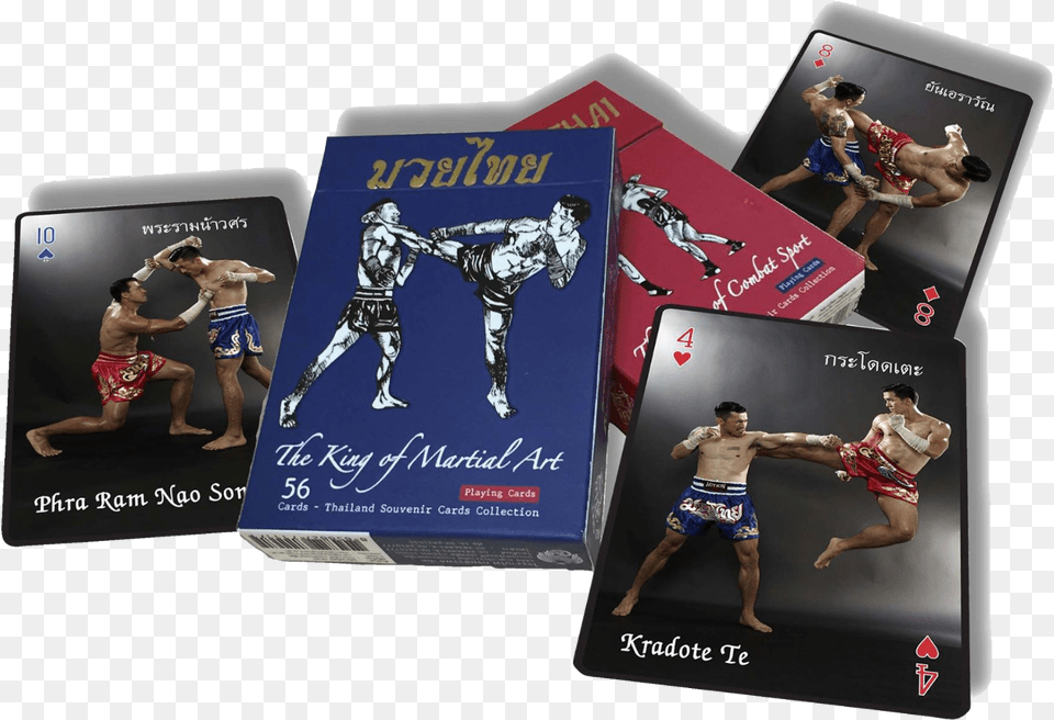 Muay Thai Playing Cards, Adult, Male, Man, Person Free Png