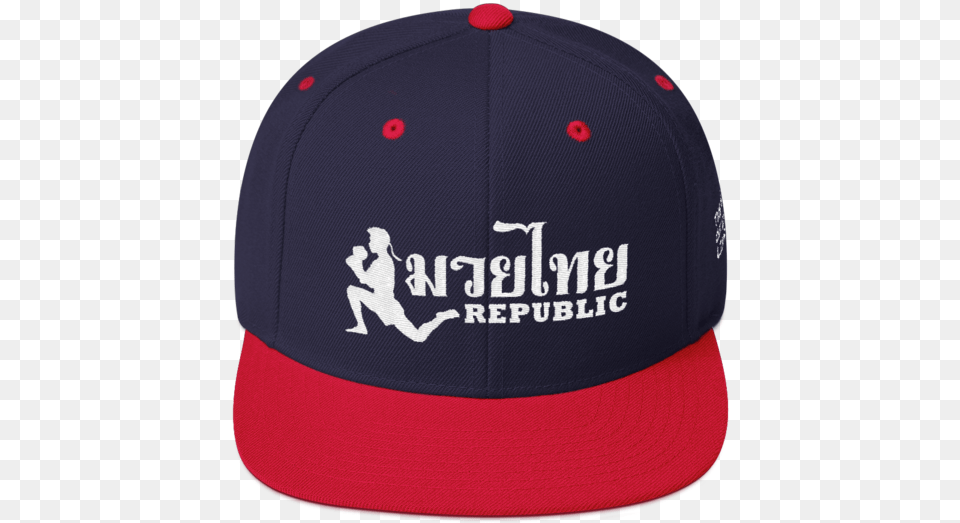 Muay Thai Republic Thai Flag Colorway Snapback Hat Baseball Cap, Baseball Cap, Clothing Png Image