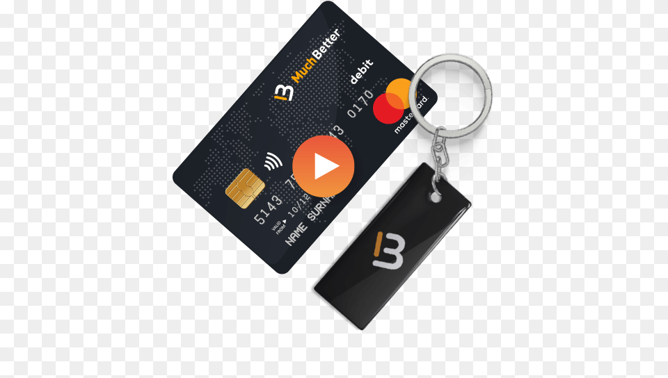 Much Better Debit Card, Text, Credit Card Free Png