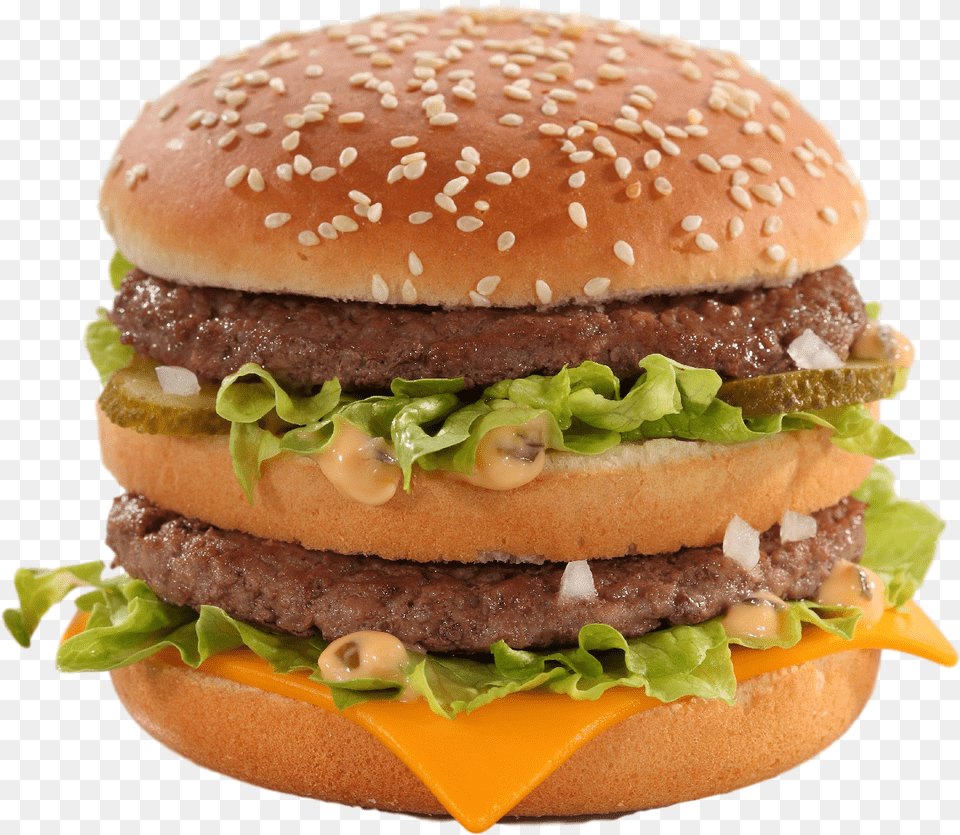 Much Grease Is In A Big Mac, Burger, Food Free Transparent Png