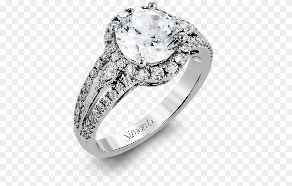 Much Is Platinum Simon G Ring, Accessories, Diamond, Gemstone, Jewelry Free Png Download