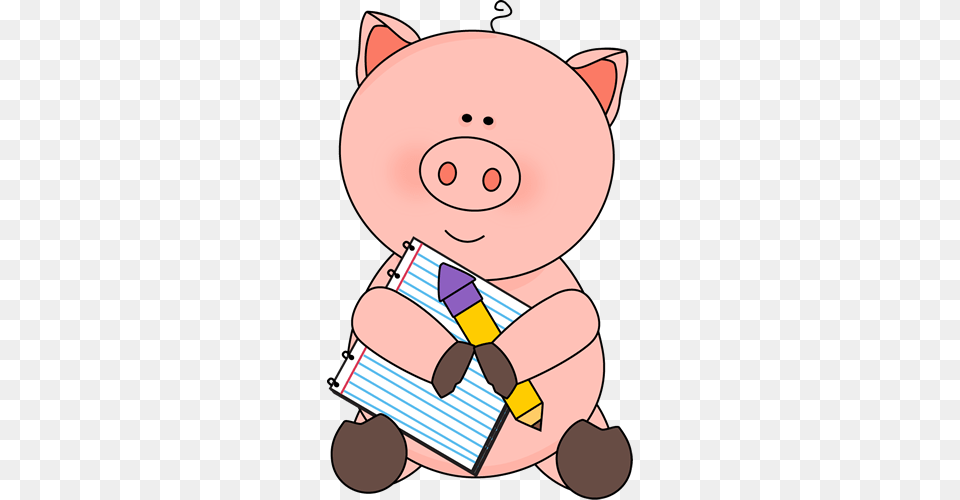 Mud Clipart Piglet Writing Animal Clip Art, Dynamite, Weapon Free Png