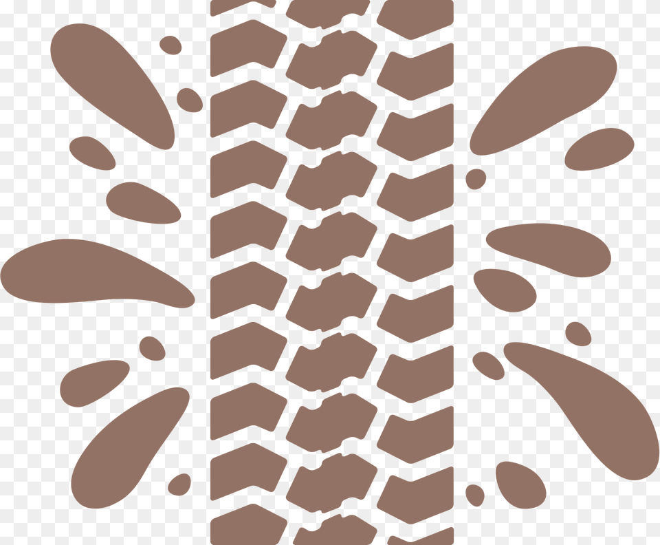 Mud Tire Tracks Clipart, Home Decor, Pattern, Path, Texture Png Image