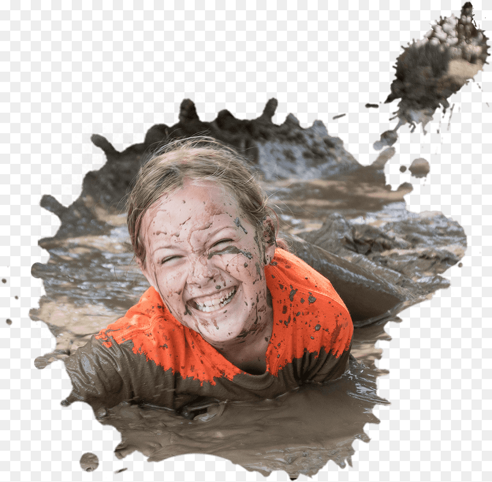 Muddy Kids, Adult, Portrait, Photography, Person Free Png Download