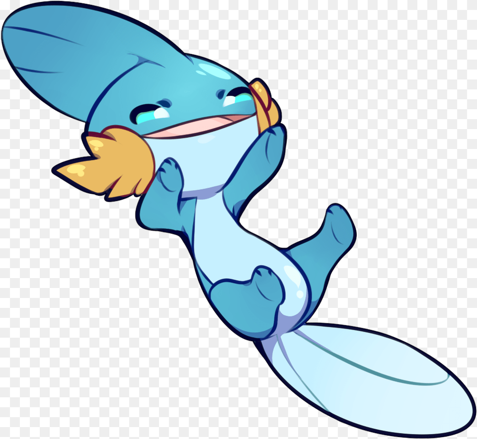 Mudkip, Cartoon, Animal, Mammal, Fish Png