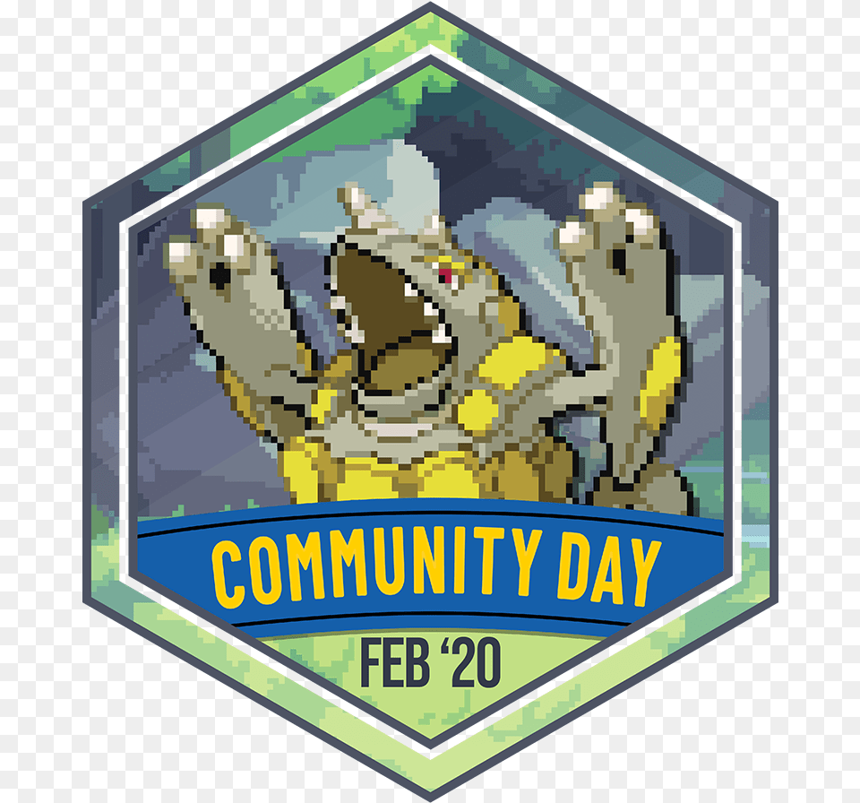 Mudkip Community Day Badge, Logo, Symbol Png Image