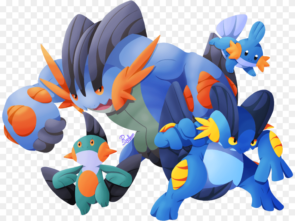 Mudkip Drawing Advanced Transparent Pokemon Brick Bronze Starters, Art, Graphics, Pattern, Baby Free Png