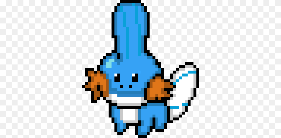 Mudkip Pixel Art, Outdoors Png Image