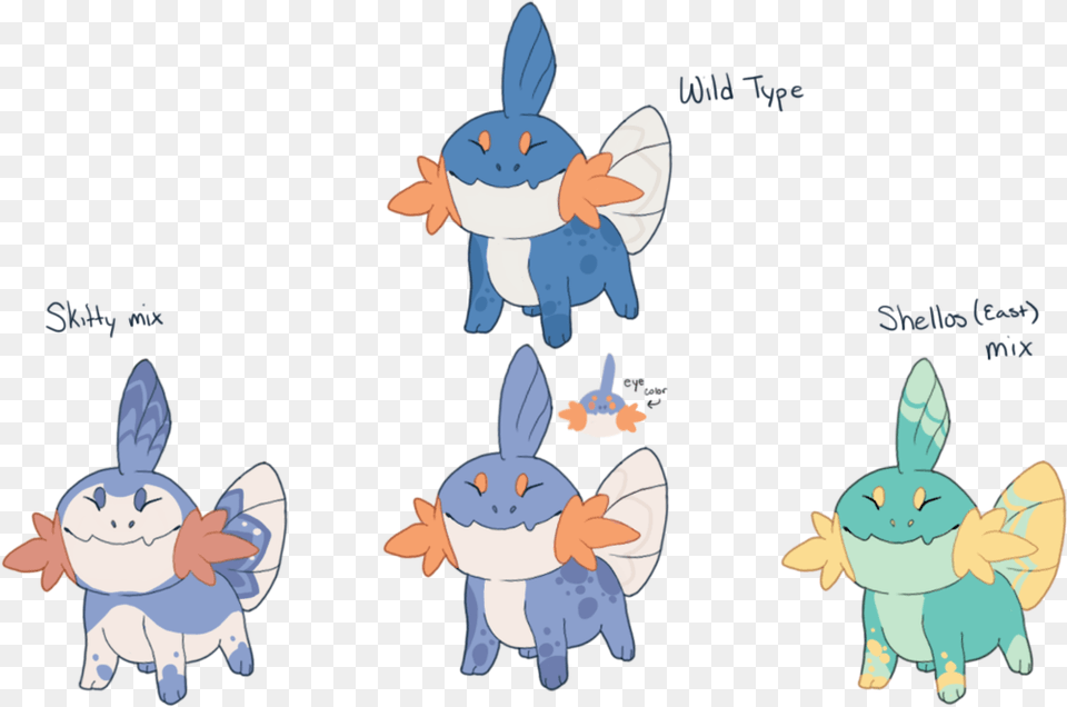 Mudkip Transparent Tiny Mudkip Variations, Cartoon, Baby, Person Png