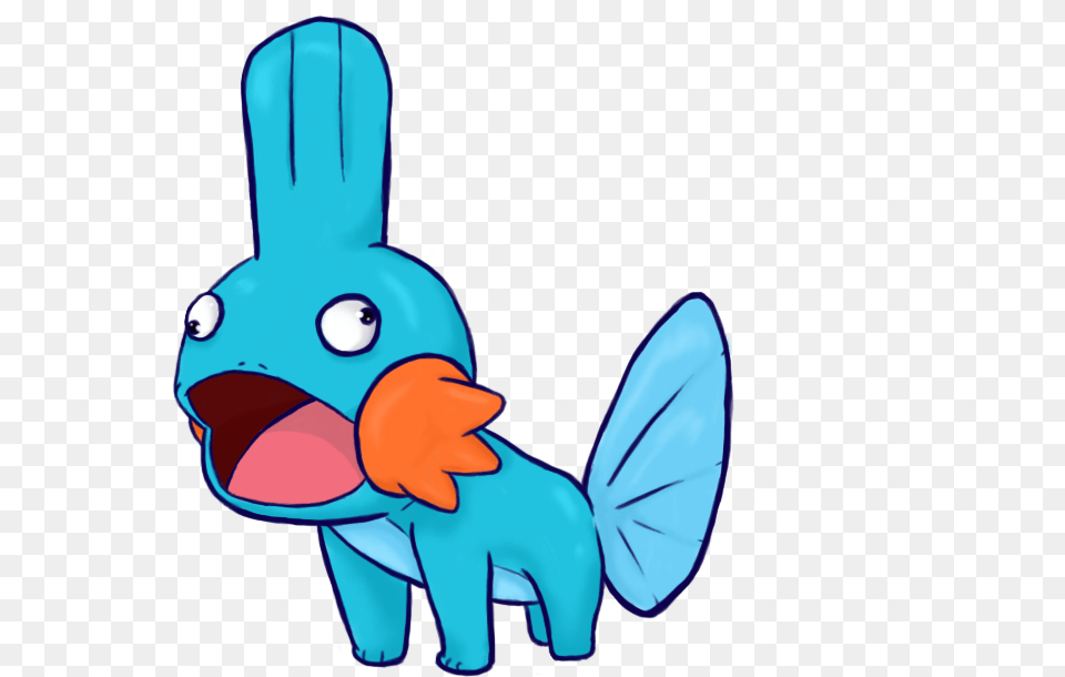 Mudkip Uses Brain Embolism Cartoon, Animal, Bear, Mammal, Wildlife Png Image