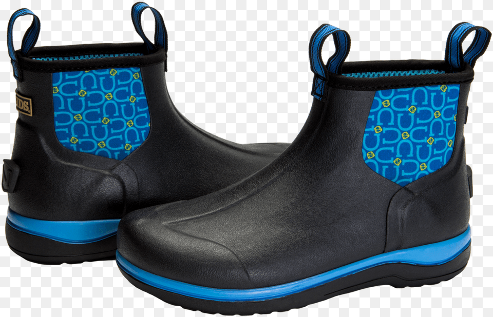 Muds Women39s 6quot Tahoe Blue Horseshoe Print Chelsea Boot, Clothing, Footwear, Shoe Free Transparent Png