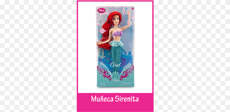 Mueca Sirenita Disney The Little Mermaid Prince Eric Doll, Figurine, Toy, Child, Female Free Png