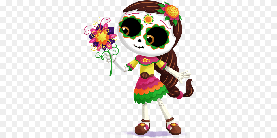 Muertoons, Art, Graphics, Floral Design, Pattern Png Image