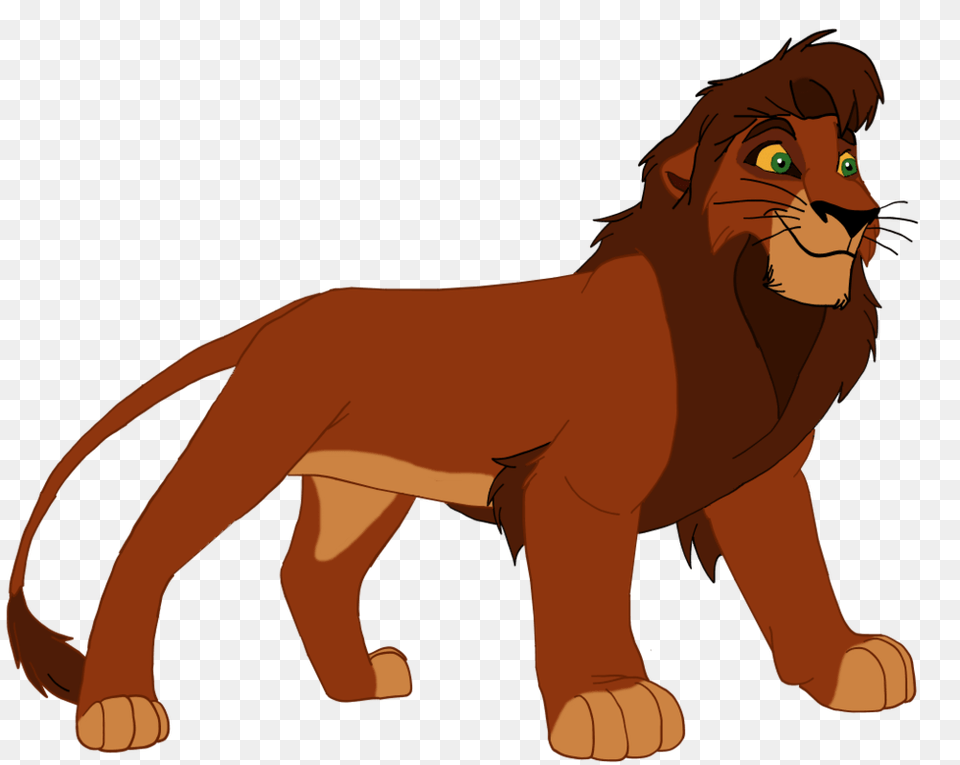 Mufasa And Simba Clip Art, Animal, Lion, Mammal, Wildlife Free Png Download