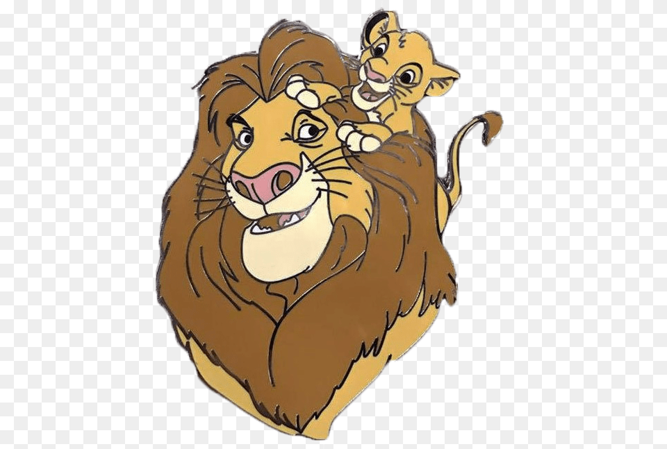 Mufasa And Simba Rare Disney Home Video Mufasa Simba Lion Lion King Mufasa Pins, Animal, Mammal, Wildlife, Baby Png