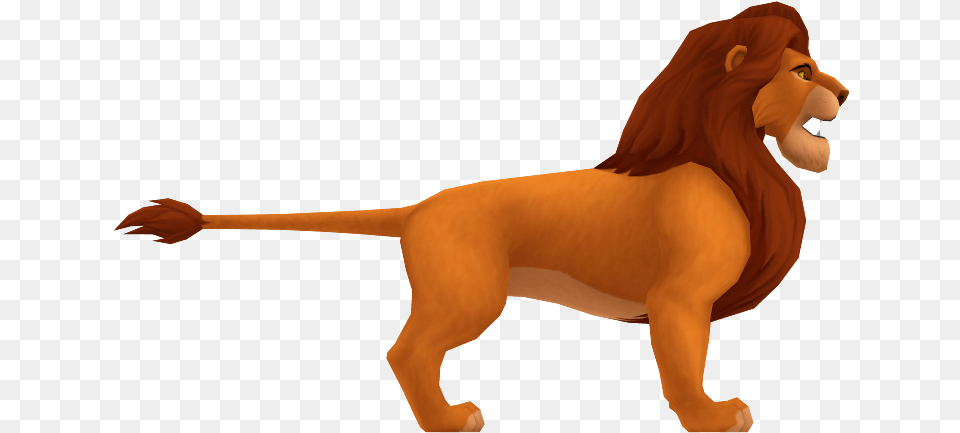 Mufasa Lion King Kingdom Hearts, Animal, Mammal, Wildlife, Adult Png Image