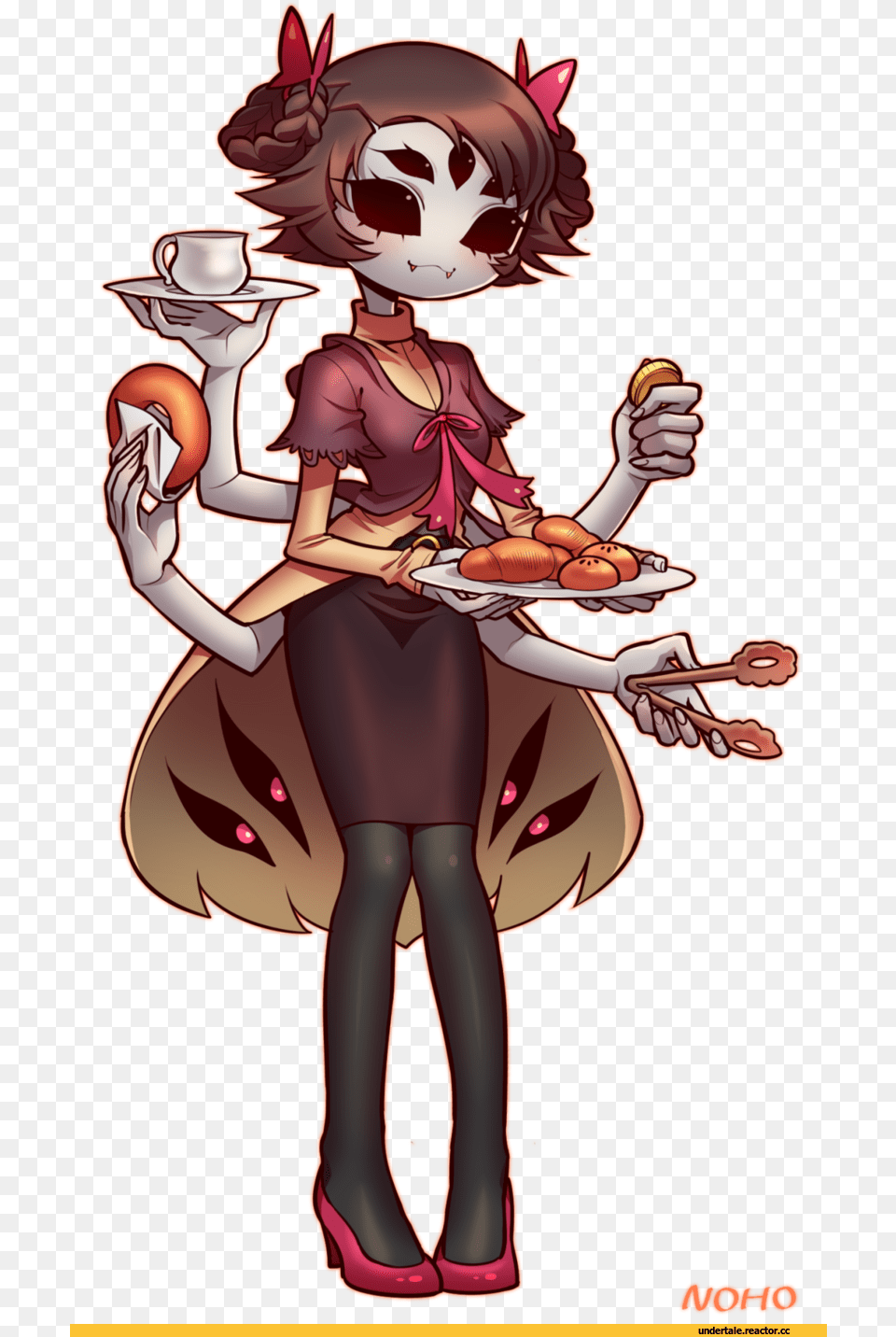 Muffet A Friend Of Mine She Can Get Really Angry When Undertale Teen Muffet, Publication, Book, Comics, Adult Png