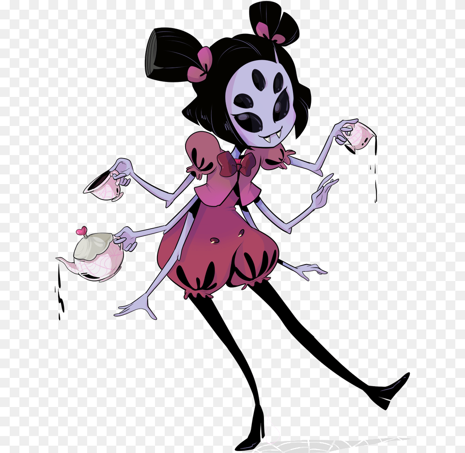 Muffet By Elixirmy D9c3w3s Muffet From Undertale, Book, Comics, Publication, Person Png Image