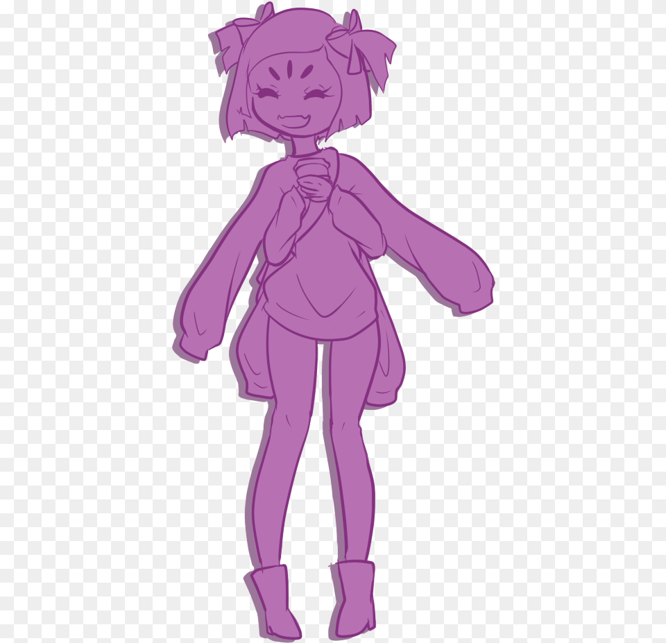 Muffet In A Sweater This Is Not A Drill Cartoon, Purple, Book, Publication, Comics Free Png