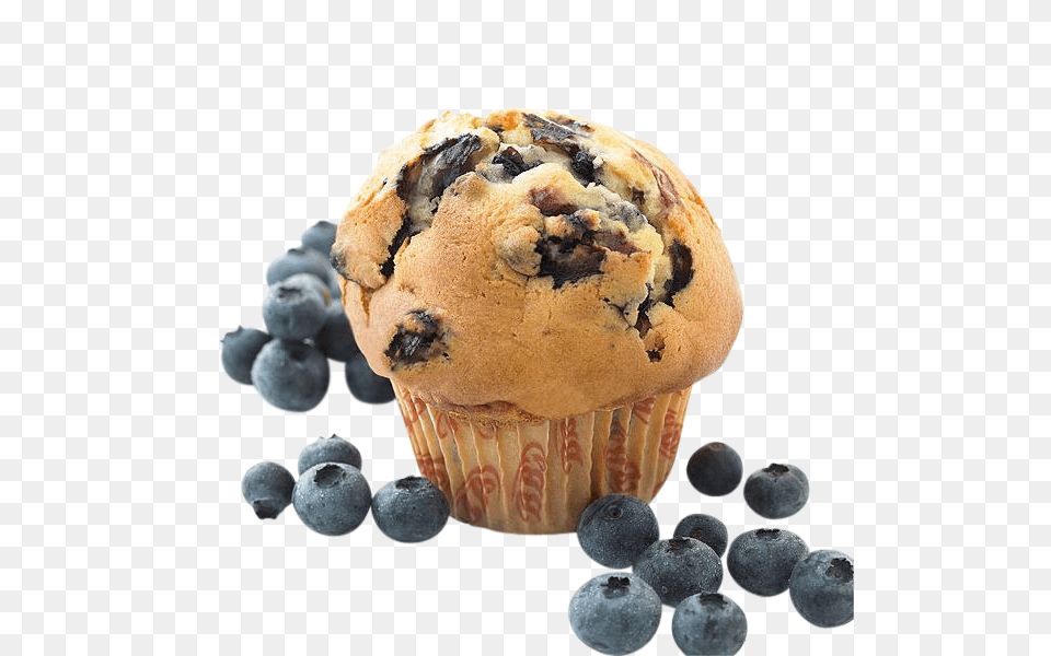 Muffin, Berry, Blueberry, Food, Fruit Free Png Download