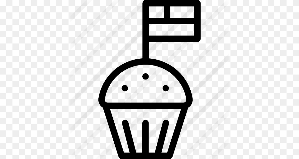 Muffin, Gray Free Transparent Png