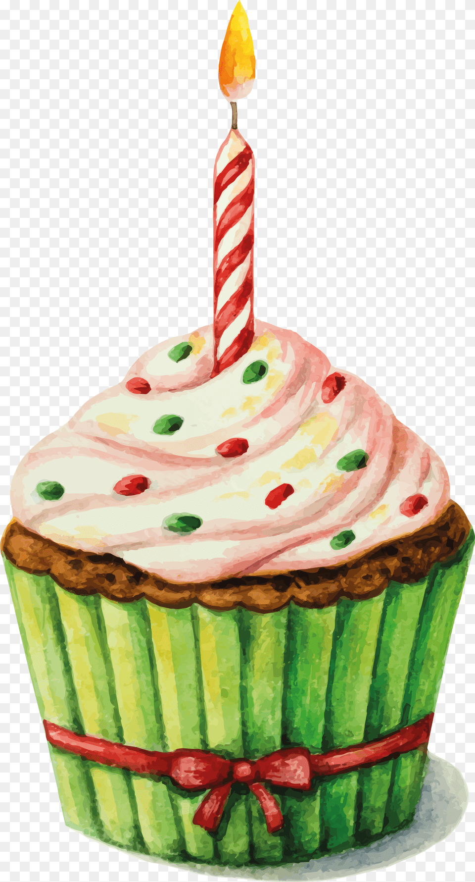 Muffin, Birthday Cake, Cake, Cream, Cupcake Free Png Download