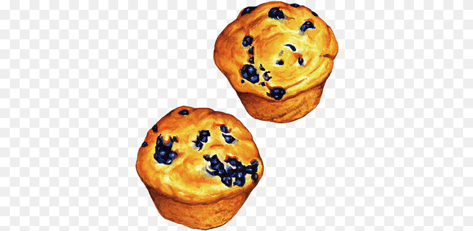Muffin, Berry, Blueberry, Food, Fruit Free Transparent Png