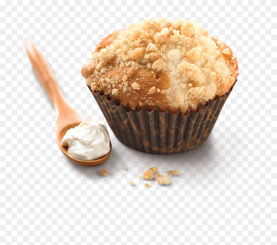 Muffin, Spoon, Food, Dessert, Cutlery Free Png