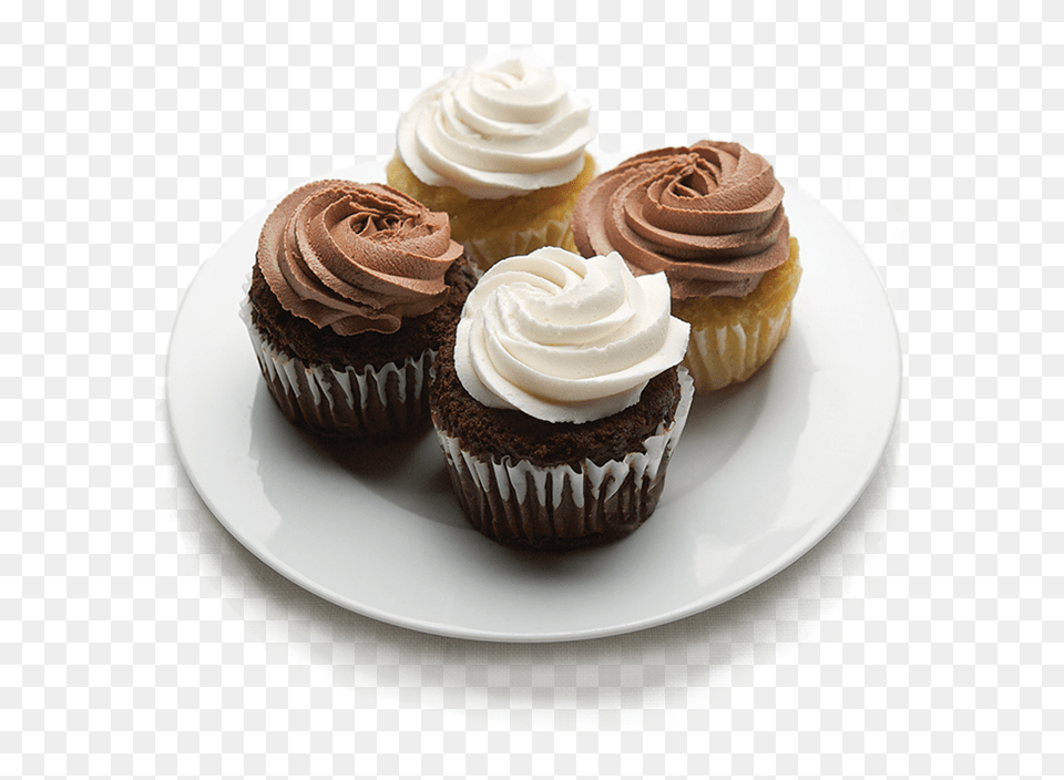 Muffin, Cake, Cream, Cupcake, Dessert Free Png Download