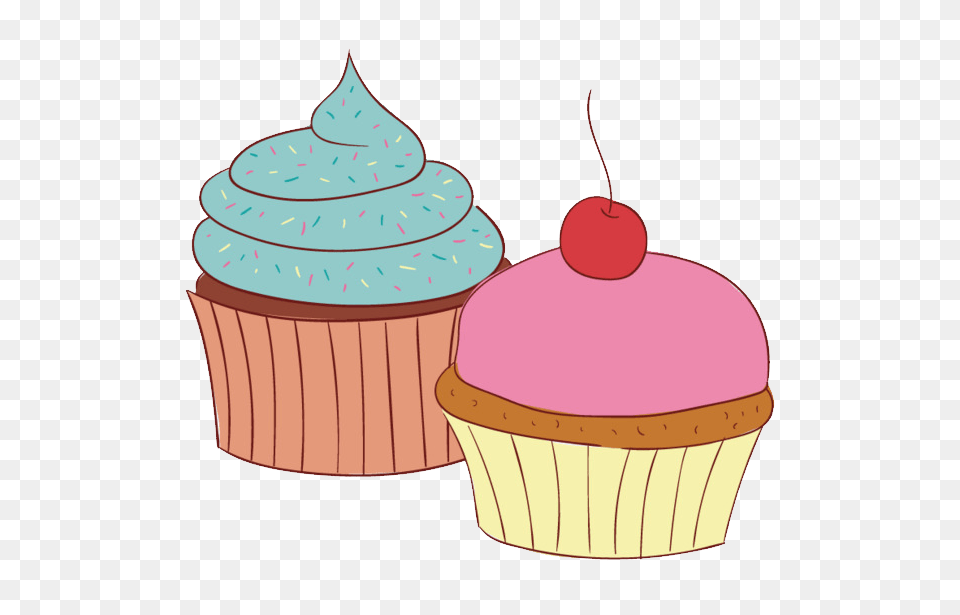 Muffin, Cake, Cream, Cupcake, Dessert Free Png Download