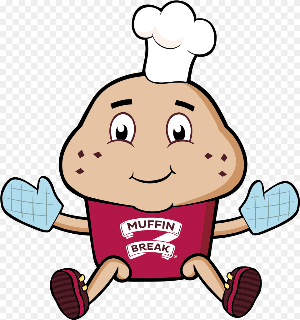 Muffin Break, Cartoon, Baby, Person, Cream Free Png Download