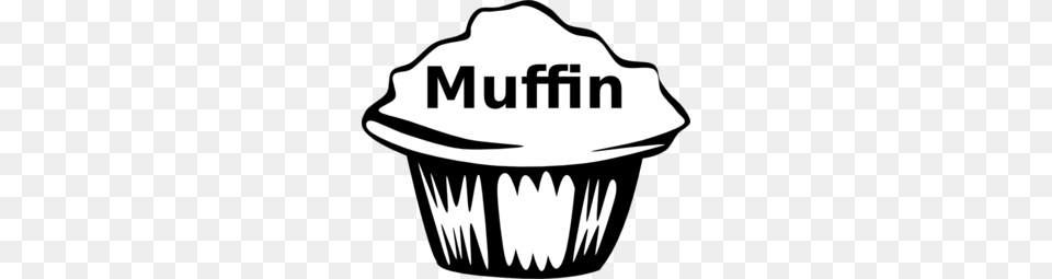 Muffin Clip Art, Stencil, Cake, Cream, Cupcake Png
