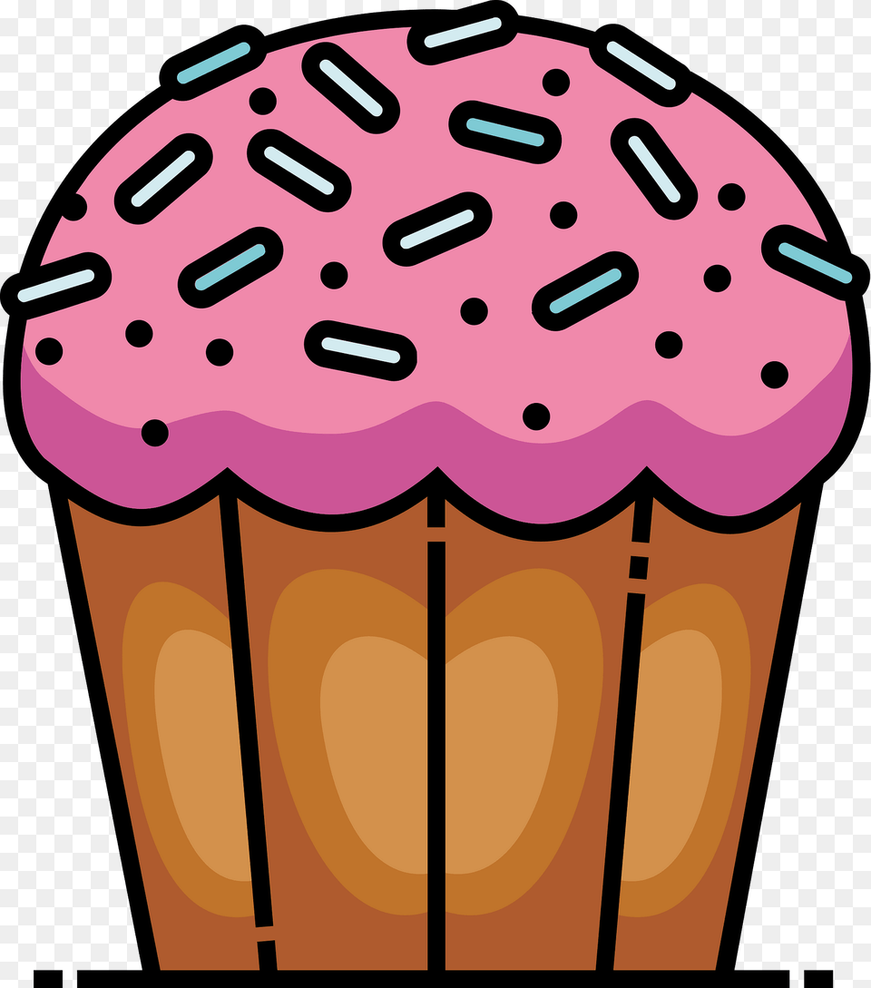 Muffin Clipart, Food, Cake, Cream, Cupcake Png