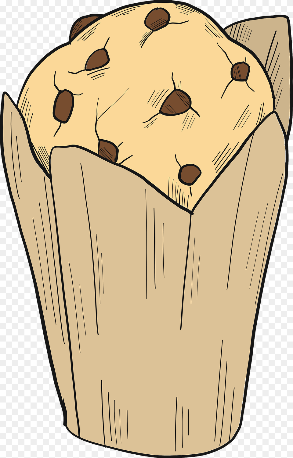 Muffin Clipart, Dessert, Food Free Transparent Png
