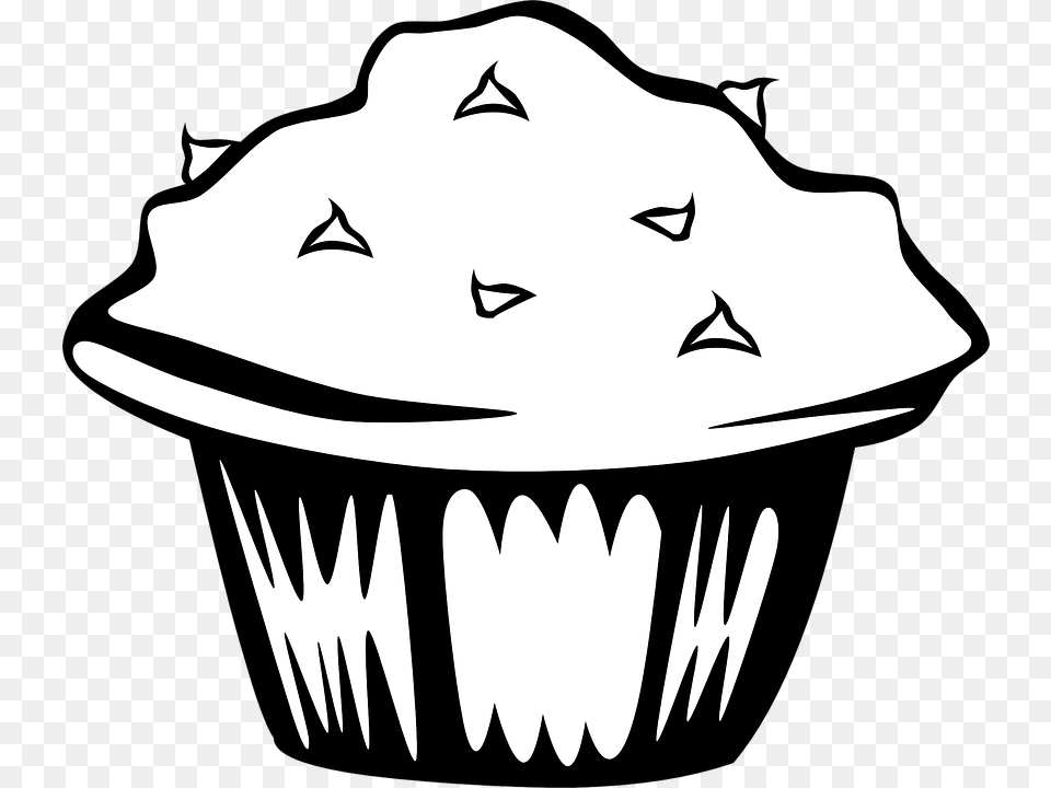 Muffin Clipart Bakery Food, Cake, Dessert, Cupcake, Cream Png Image
