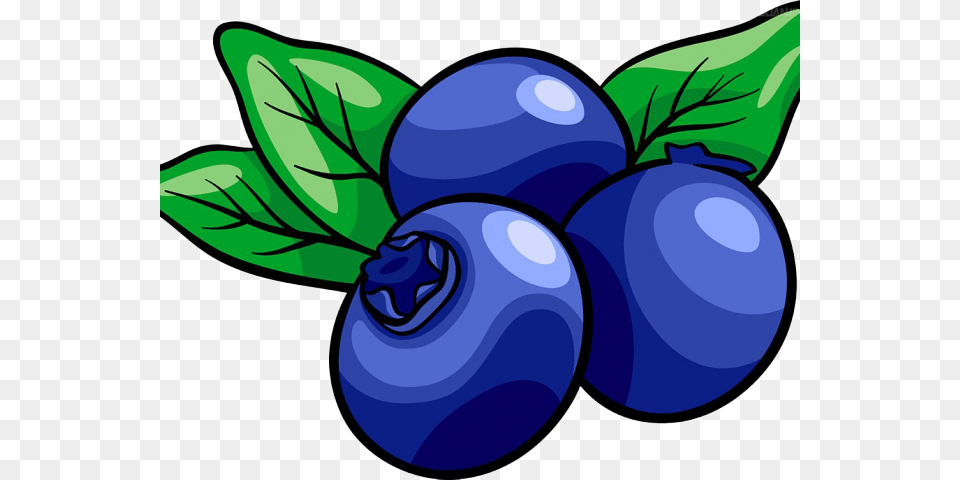 Muffin Clipart Fruit Blueberry Clipart, Berry, Food, Plant, Produce Png Image