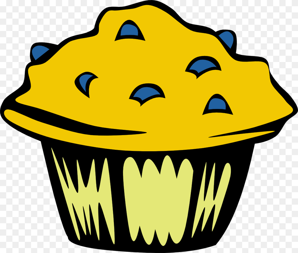 Muffin Clipart Funny, Cake, Cream, Cupcake, Dessert Free Transparent Png