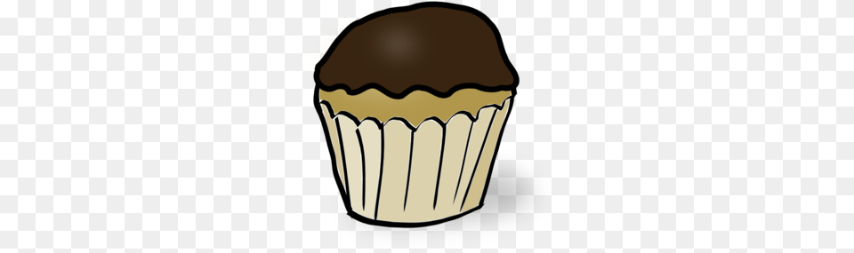Muffin Clipart Plain, Cake, Cream, Cupcake, Dessert Free Transparent Png
