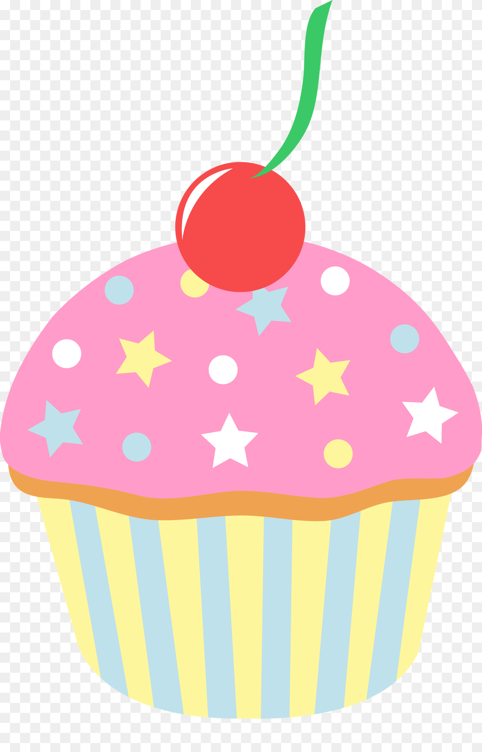 Muffin Clipart Row Cupcake, Food, Cake, Cream, Dessert Free Png